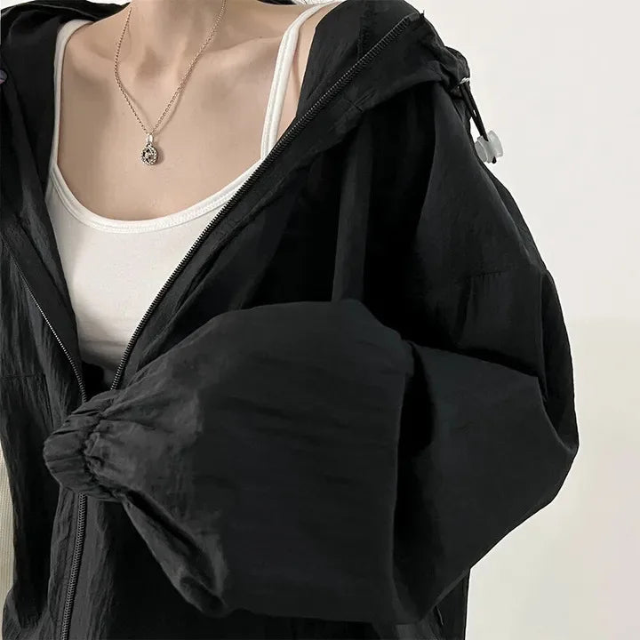Sunscreen Clothes for Women in Summer Spring Thin Breathable Jacket New Ultraviolet Proof Outdoor Korean Version