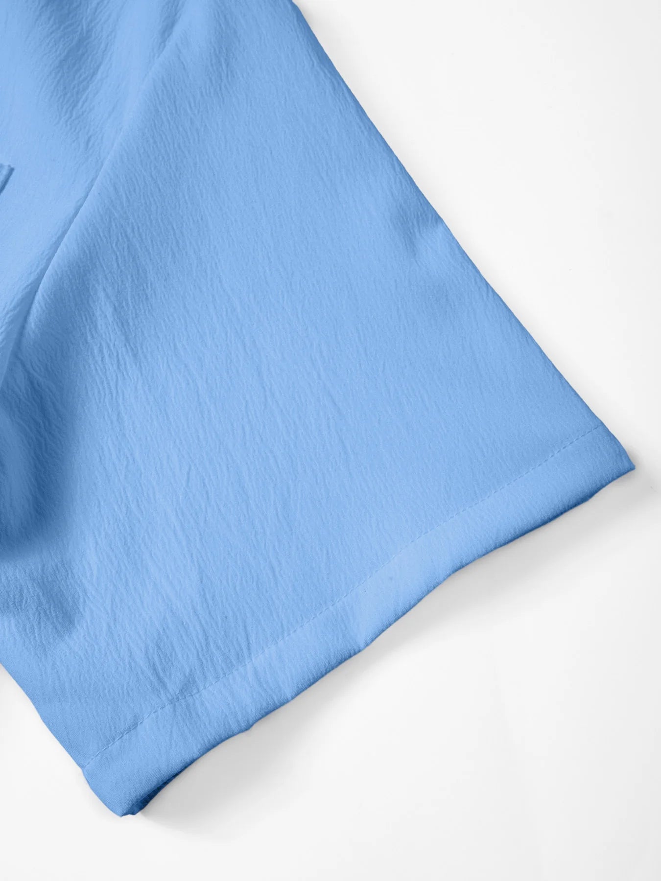 Summer Shirts for Men Casual Short Sleeved Shirts Breathable Solid Color Turn-Down Collar Formal Beach Shirts Male Clothing